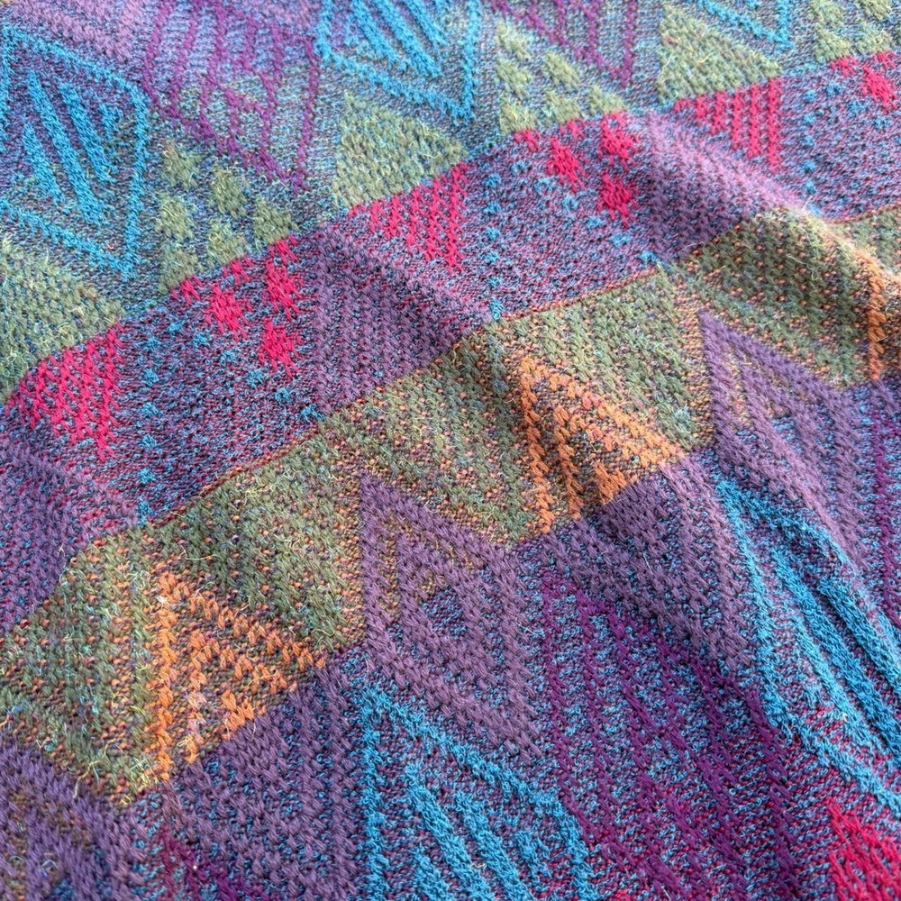 Paolo Conti Multicolored wool blend vintage cardigan - Picture 7 of 7